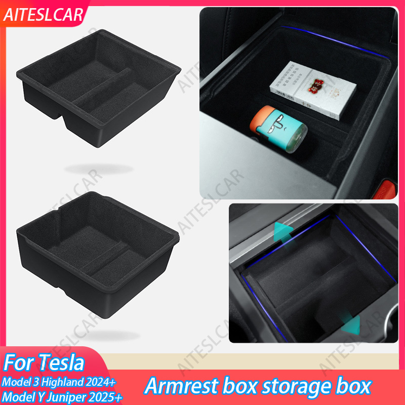 Drawer Organizer Tray - Centrale opbergbox voor Tesla Model 3/Y+