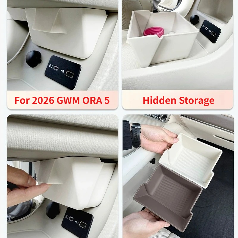 Drawer Organizer Tray - Verborgen opberglade console organizer lade voor