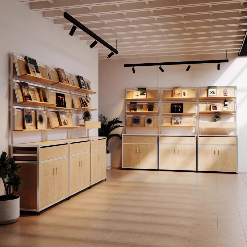 Office Furniture For Home - Koffieshopmeubilair, moderne display- en opbergrekken, woonkamer