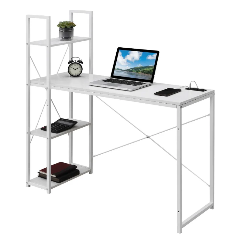 Office Furniture Com - Opbreng De Trabalho Com Prateleiras, Mobili