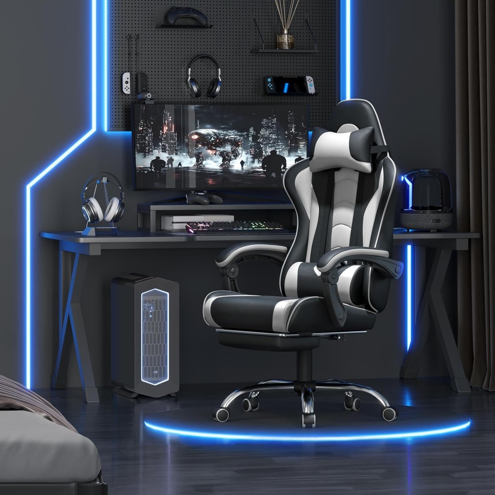 Office X Furniture - Aanpasbare ergonomische gamingstoel met draaibare stoel