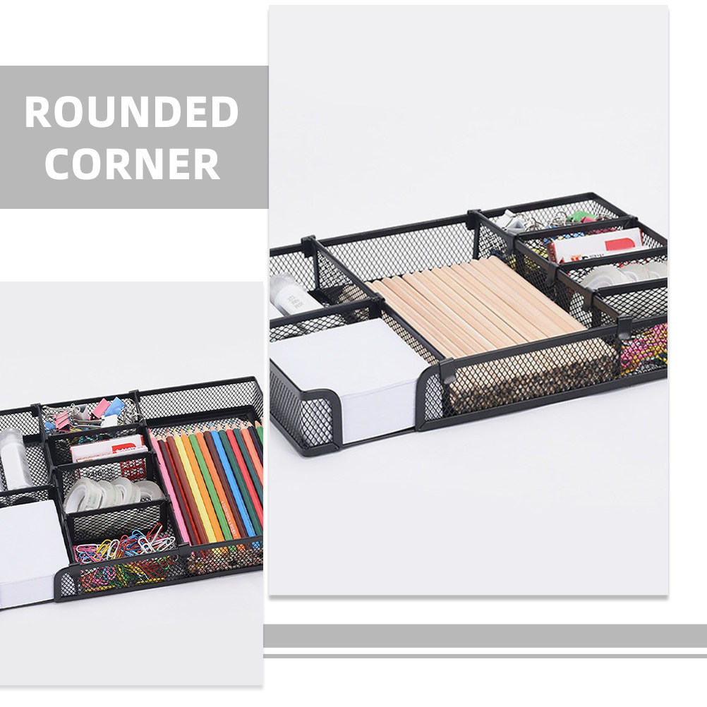 Bureaulade-organizer van metaa - Drawer Organizer Tray recensie en prijs