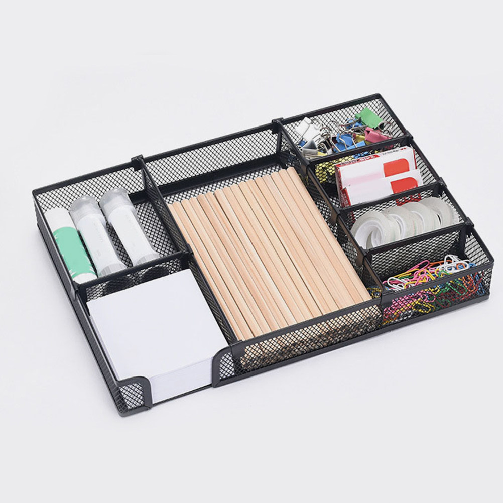 Bureaulade-organizer van metaa - Drawer Organizer Tray recensie en prijs