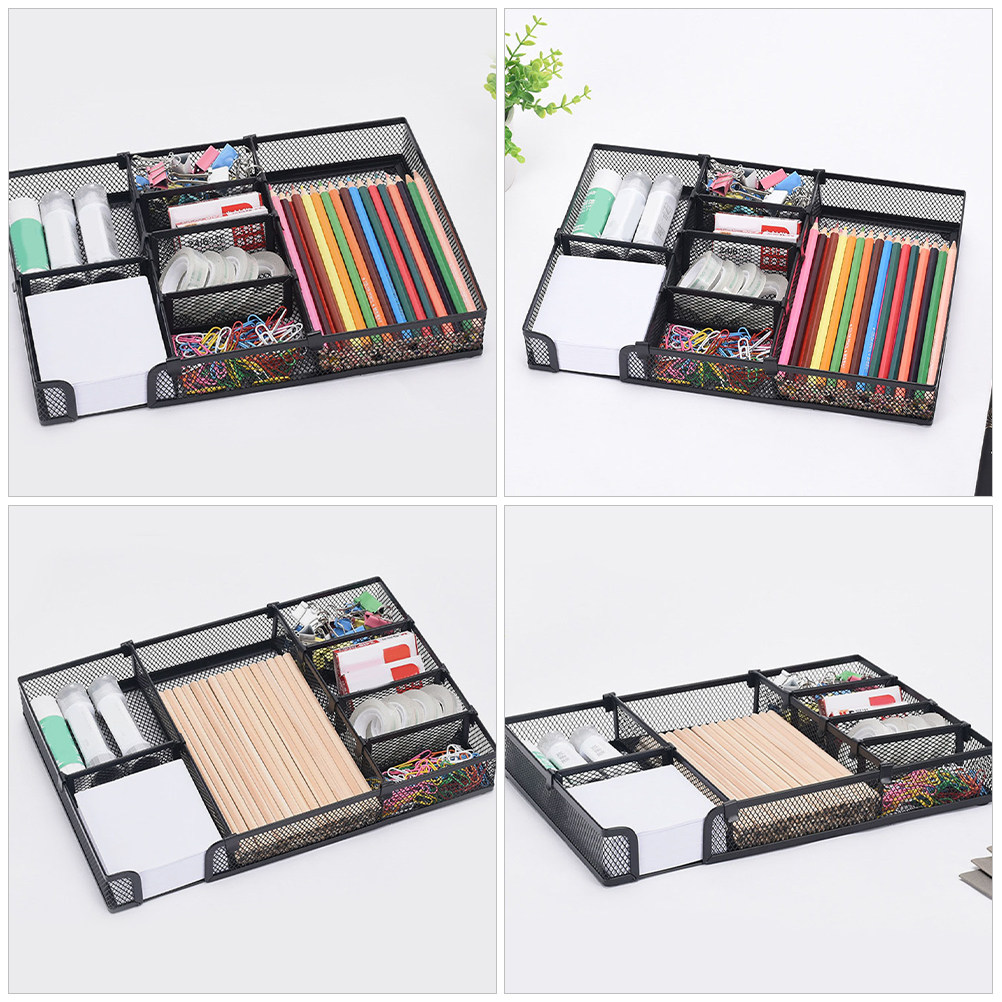 Bureaulade-organizer van metaa - Drawer Organizer Tray recensie en prijs