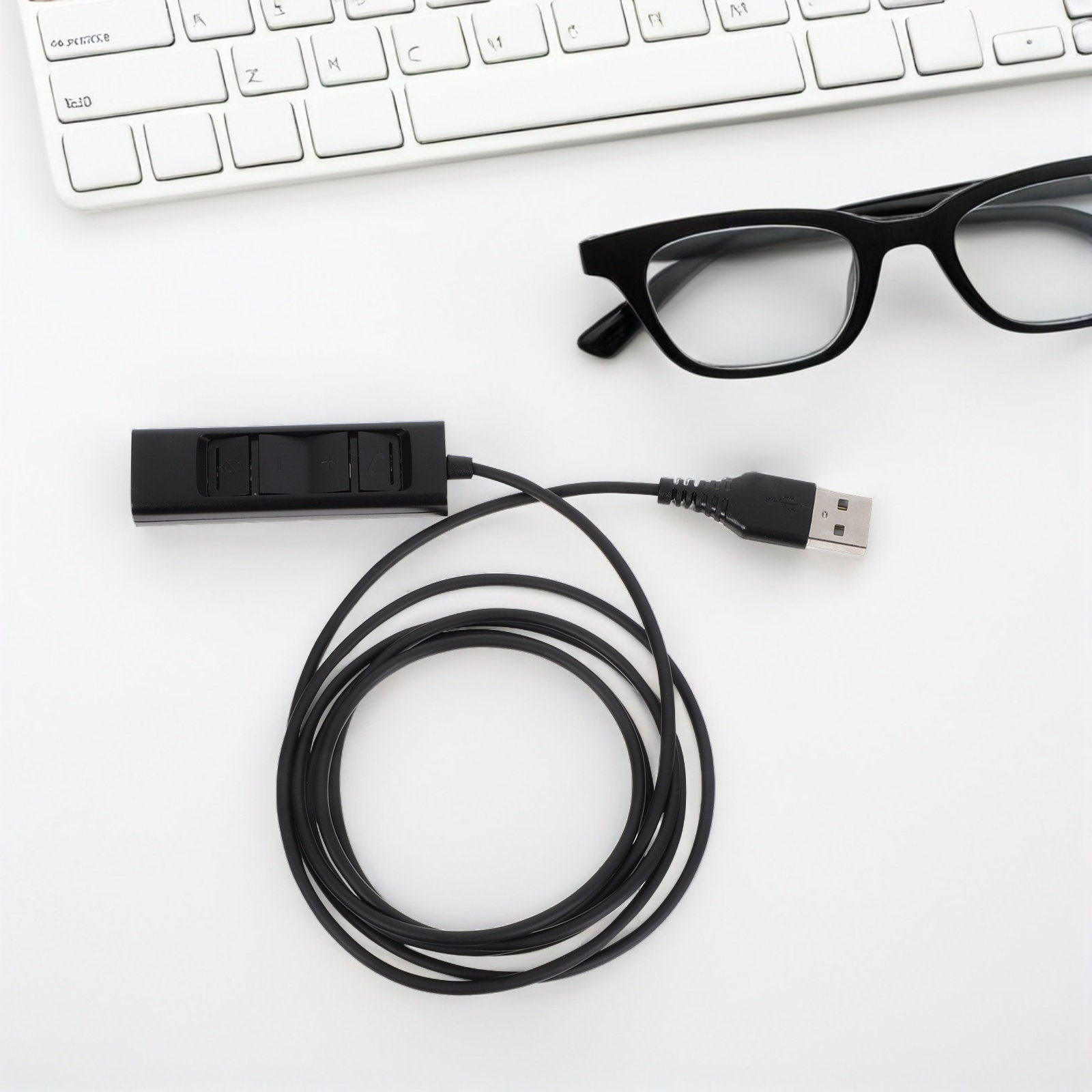 Single-pin headset naar USB-ad - Telephone Headset Office recensie en prijs