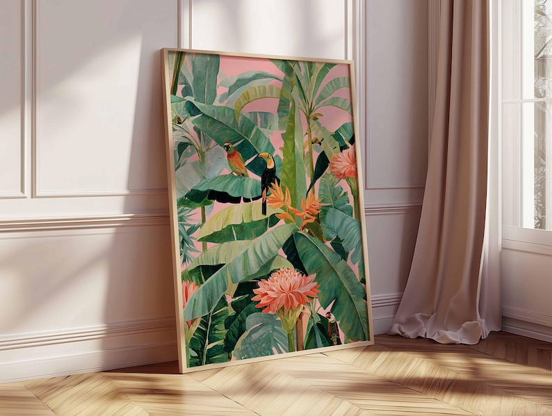 1pc Retro Tropische Canvas Pos - Office Furniture For Home recensie en prijs
