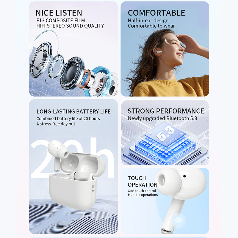 2025 Air Pro Draadloze Bluetoo - Telephone Headset Office recensie en prijs