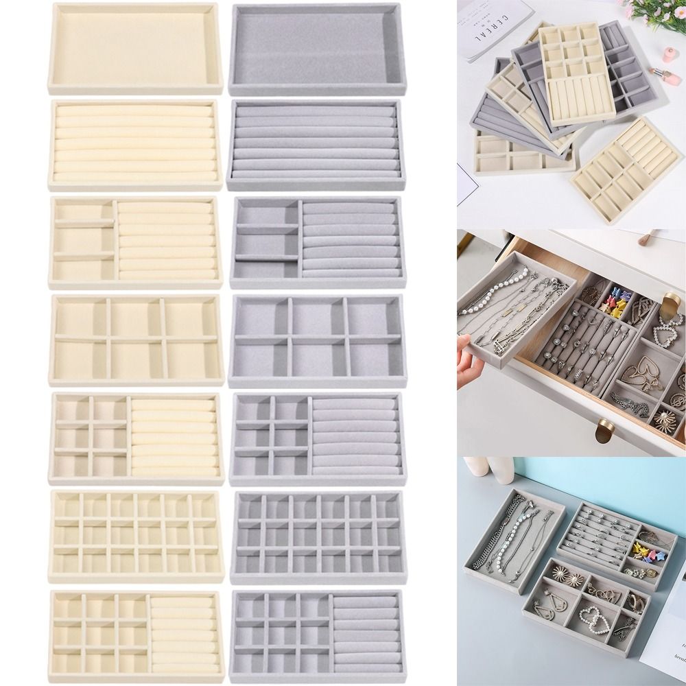 Organizer Box Stapelbare fluwe - Drawer Organizer Tray recensie en prijs