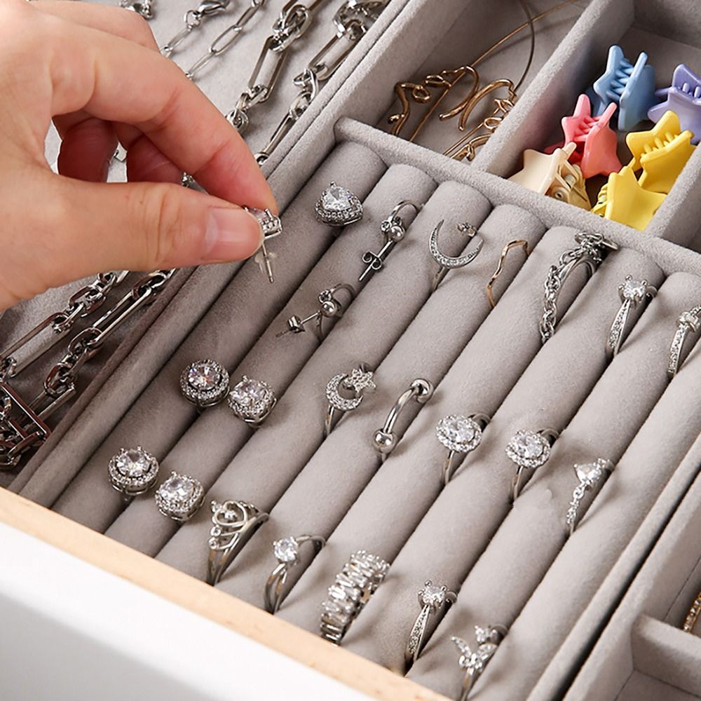 Organizer Box Stapelbare fluwe - Drawer Organizer Tray recensie en prijs
